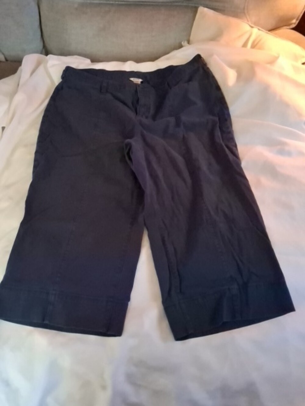 Duluth Trading Co Navy Blue Women's Capris